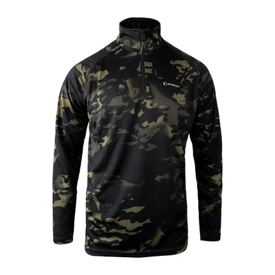 Camouflage long-sleeved shirt from Speero Armour, perfect for country clothing and hunting