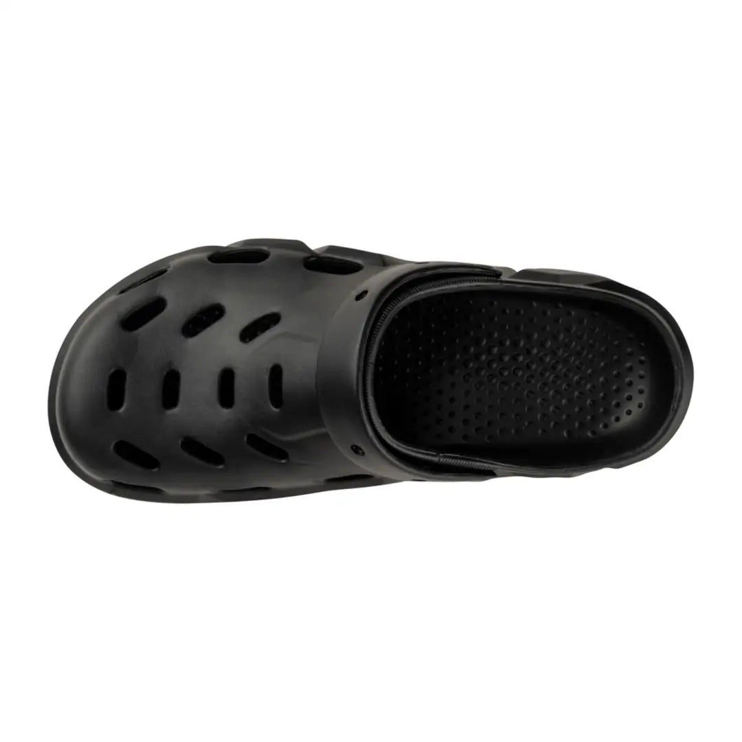 Black rubber clog from Speero Bivvy Clogs perfect for comfort and durability