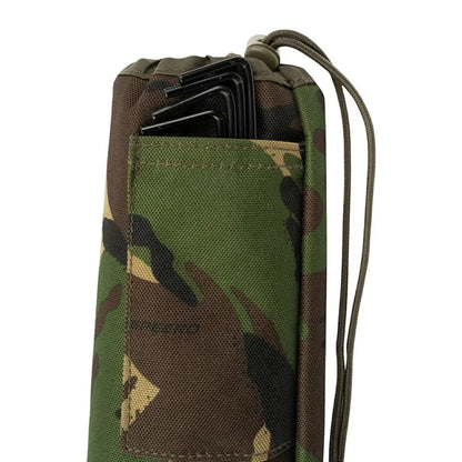 Camouflage pouch for Speero Bivvy Mat with drawstring closure for easy storage
