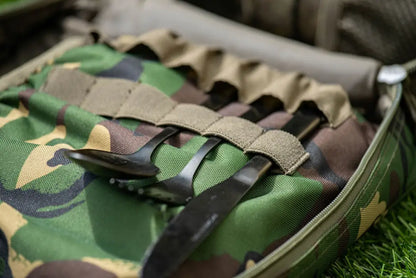 Camouflage cutlery roll in a Speero Cutlery Pouch for outdoor adventures
