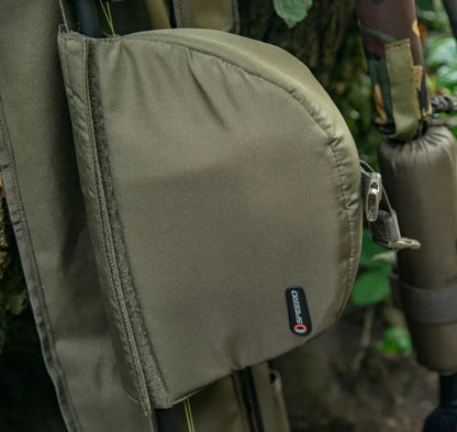 Stylish olive green fishing bag from the Speero Reel Pouch System for your reels