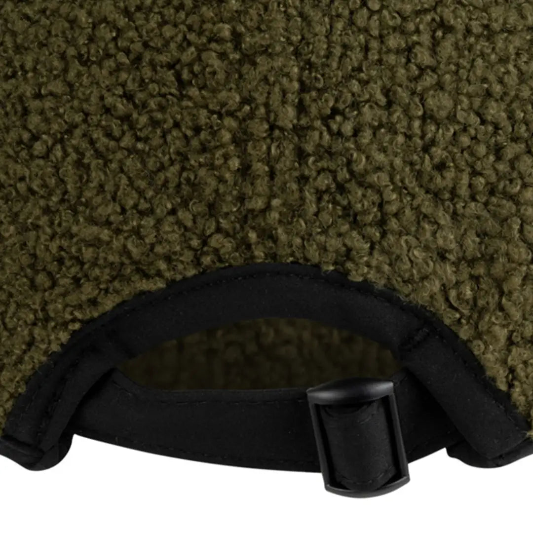 Olive green Speero Sherpa Baseball Cap for a cozy and stylish look