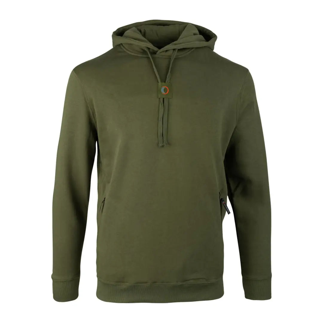 Olive green Speero Tech Hoodie for a stylish and comfy tech look