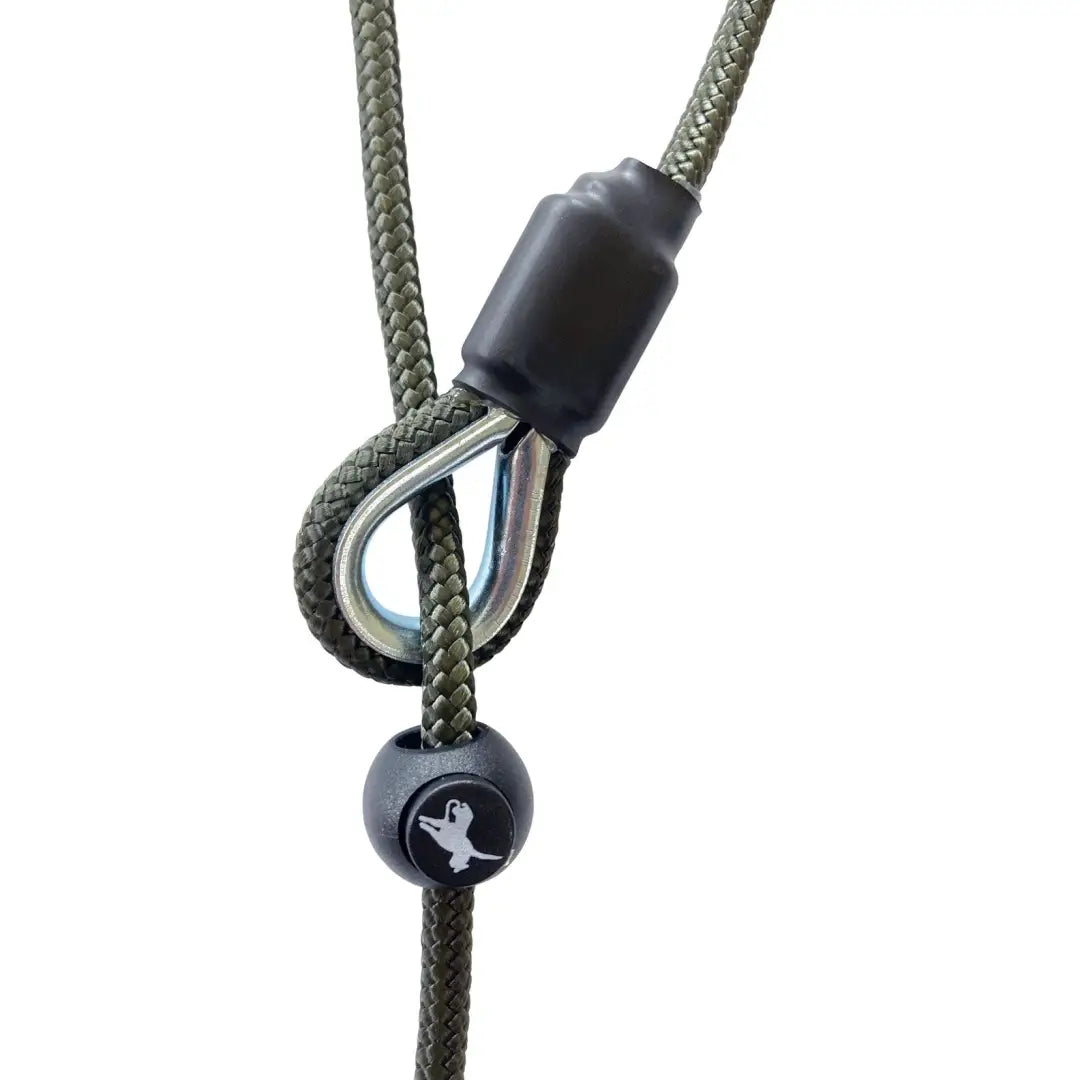 Adjustable cord lock for drawstrings on Sporting Saint Field Trial Pro Slip Lead