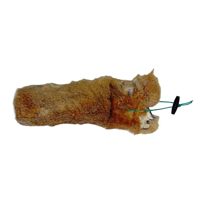 Stuffed fox toy with green propeller, perfect for the Sporting Saint Rabbit Dummy