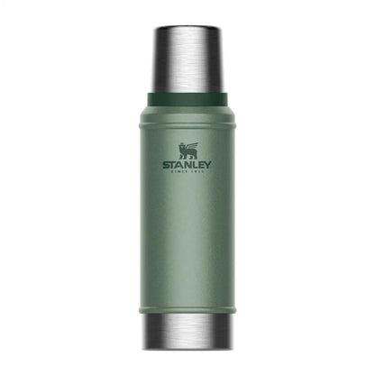 Stanley Classic green vacuum bottle in country clothing style