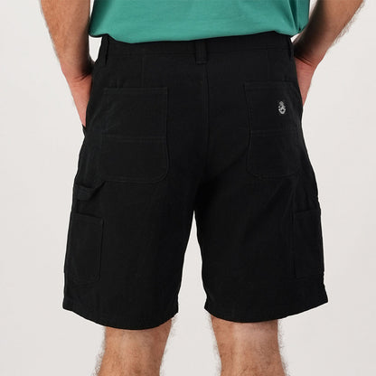 Black cargo shorts from Swanndri Glenbrook V2, perfect for work and country clothing