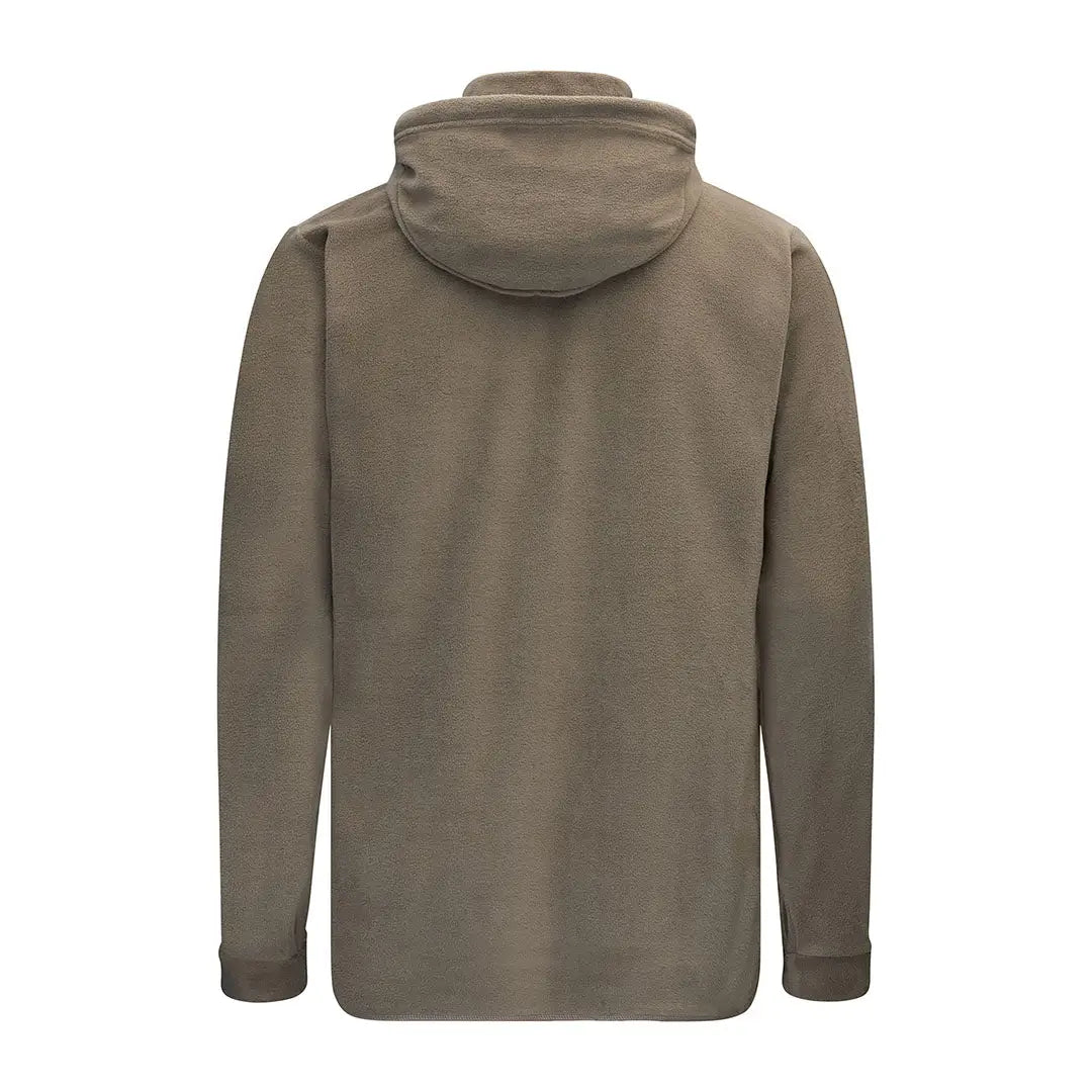 Khaki fleece hoodie from Swazi Brocco Shirt collection, perfect for casual style