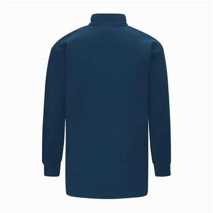 Navy blue long-sleeved Swazi Bush Shirt perfect for a bush shirt look