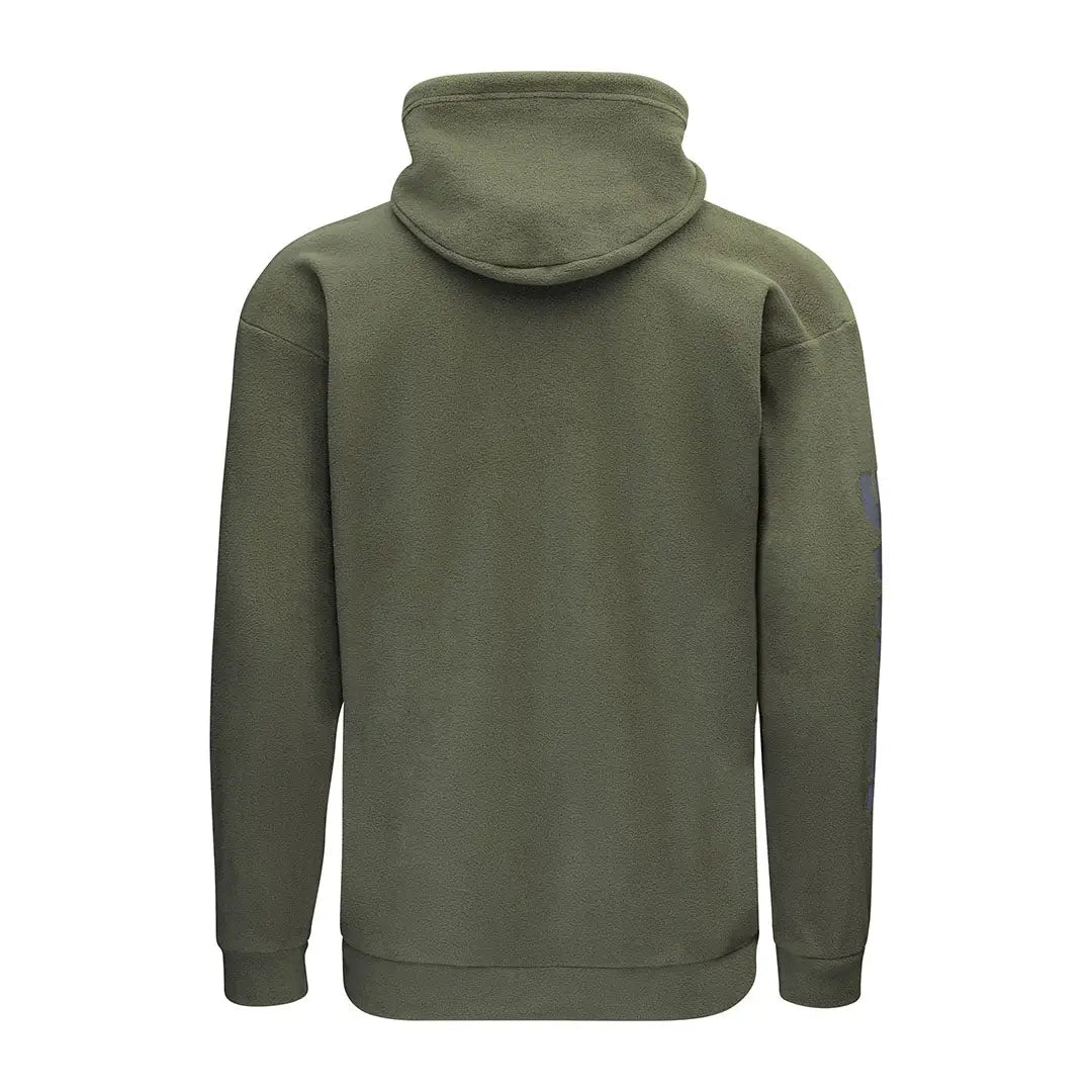 Olive green Clansman Hoodie in country clothing style perfect for hunting adventures