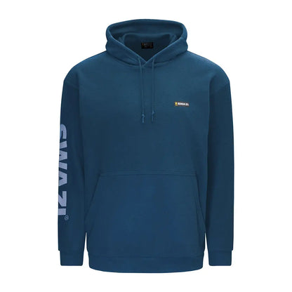 Blue hooded sweatshirt from Swazi Clansman Hoodie collection, perfect clansman hoodie style