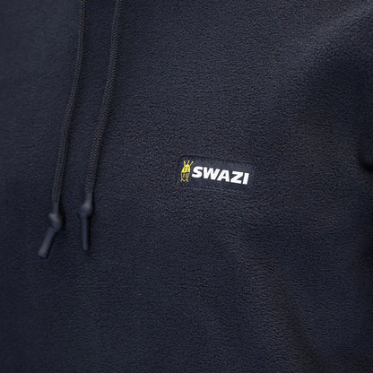 Dark fleece hoodie from Swazi Clansman ideal for country clothing and outdoor hunting trips