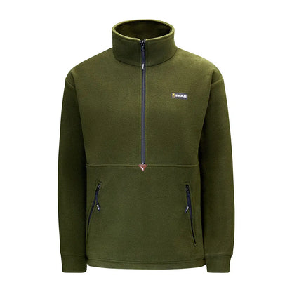 Olive green Swazi Doughroaster Fleece pullover from Swazi Doughroaster collection