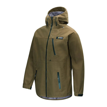Olive green Swazi Ibex Jacket hoodie perfect for outdoor adventures