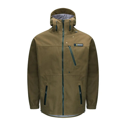 Olive green Swazi Ibex Jacket hoodie, stylish ibex jacket for outdoor adventures