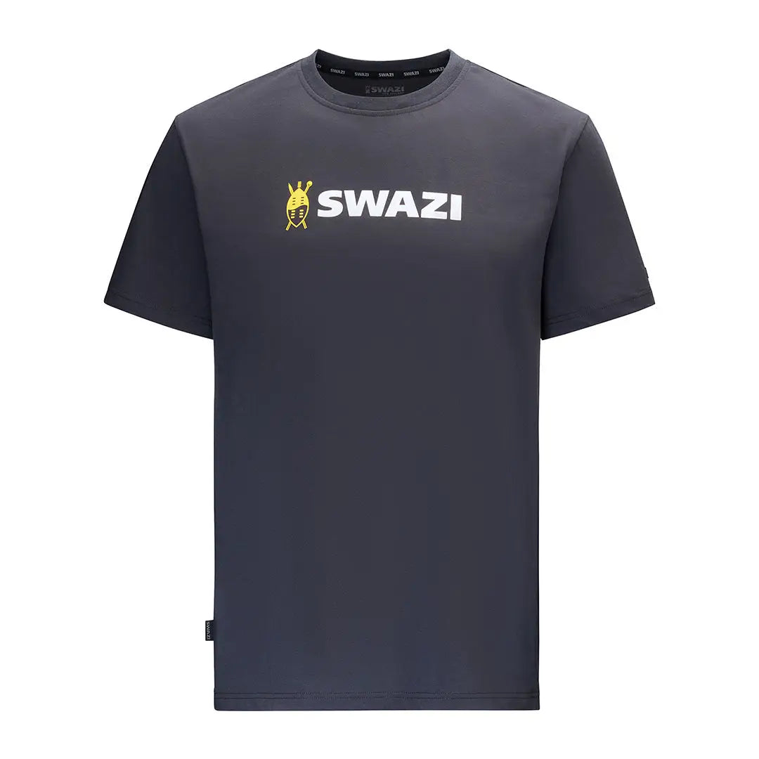 Gray Swazi Logo Tee shirt showing country clothing style for hunting lovers