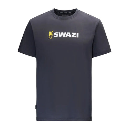 Gray Swazi Logo Tee shirt showing country clothing style for hunting lovers