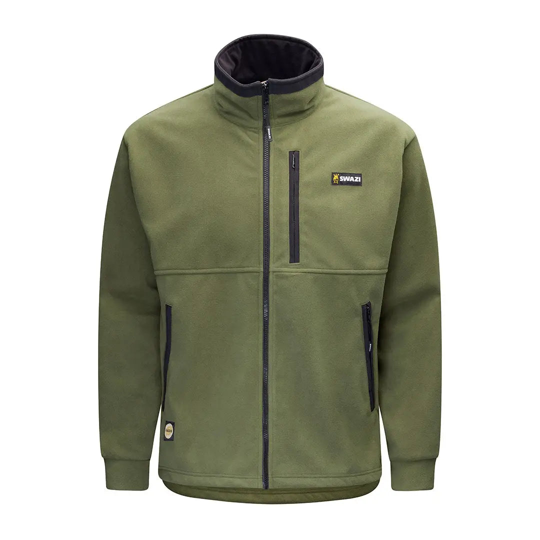 Olive green Swazi Molesworth Jacket perfect for heated discussions or casual wear
