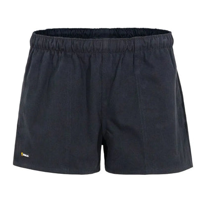 Navy blue elastic waist Swazi Moley Shorts perfect for comfort and style