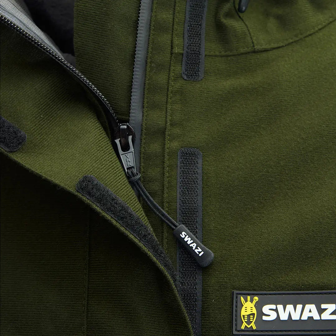 Green Tahr XP Smock wet weather jacket with zipper for outdoor adventures