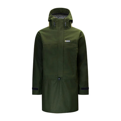 Green hooded anorak from Swazi Tahr XP Smock, perfect for wet weather jackets