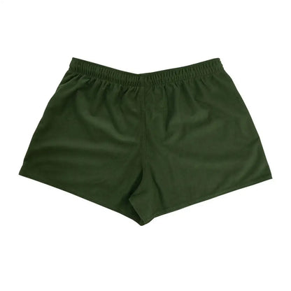 Olive green Swazi Trojan Shorts for athletic & casual wear