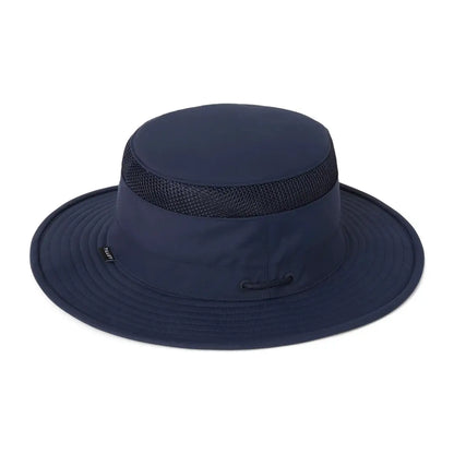 Navy Tilley Airflo Boonie hat with mesh band for ultimate sun protection and breathability