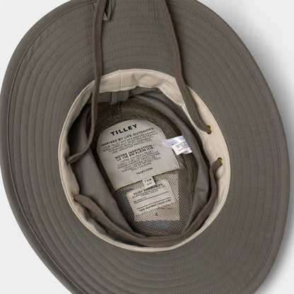 Olive-green Tilley Hikers Airflow Hat perfect for outdoor adventures