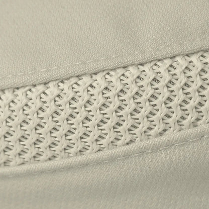 Beige fabric and white mesh of the Tilley Hikers Airflow Hat for outdoor adventures