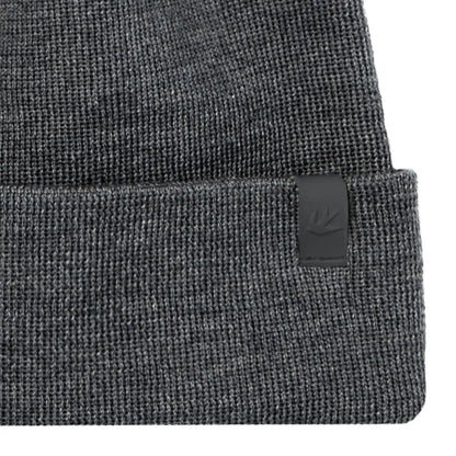 Gray knit beanie hat perfect for country clothing and outdoor hunting adventures