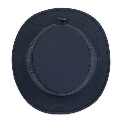 Navy blue Tilley Logo Technical T1 Bucket hat perfect for sunny adventures
