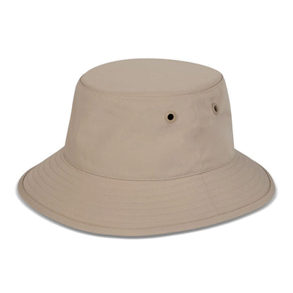 Beige bucket hat from the Tilley Logo Technical T1 Bucket collection