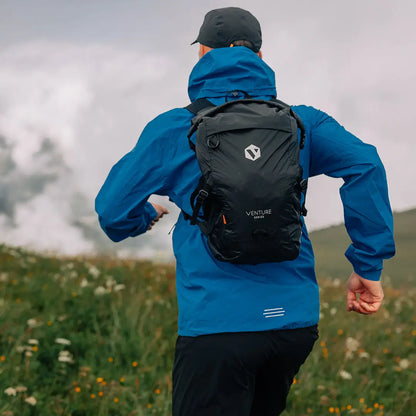 Black adjustable strap Venture Speedpro Backpack for all your adventures