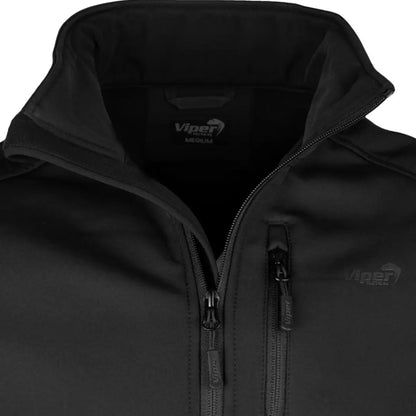 Black Viper Covert Softshell Jacket, stylish covert softshell jacket for outdoor adventures
