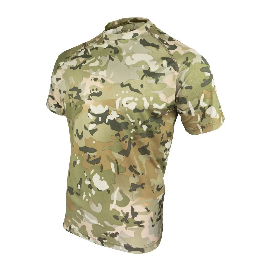 Camouflage-patterned Viper Mesh-Tech T-Shirt for a stylish military look