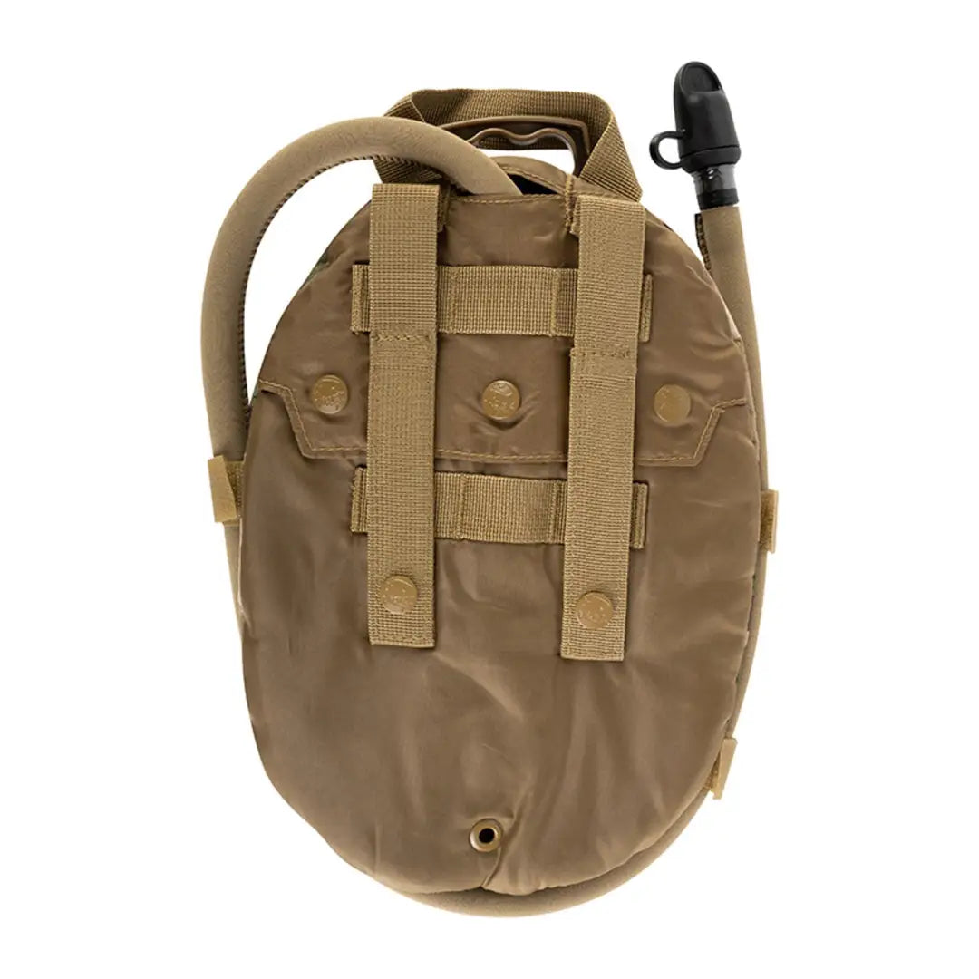 Tan Viper Modular Bladder Pouch with straps and drinking tube for easy hydration