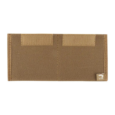 Tan canvas wallet with Velcro for Viper VX Double Rifle Mag Sleeve XL