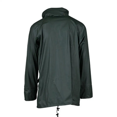 Dark green Xpert Swampmaster Stormgear Waterproof Jacket with hood and drawstrings