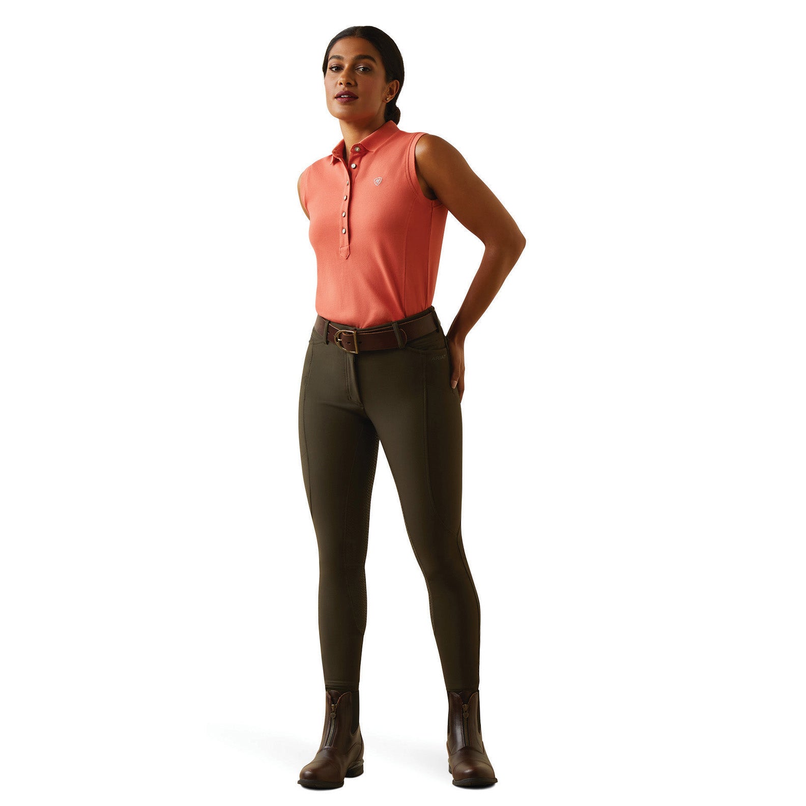 Ariat-Womens-Prix-2.0-Sleeveless-Polo-Shirt