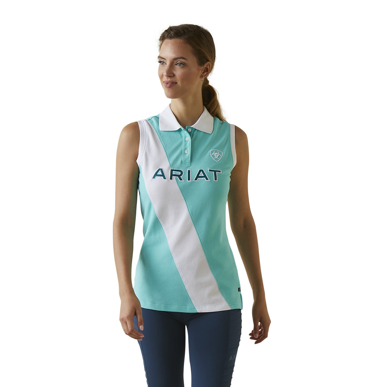 Ariat-Womens-Taryn-Sleeveless-Polo-Shirt