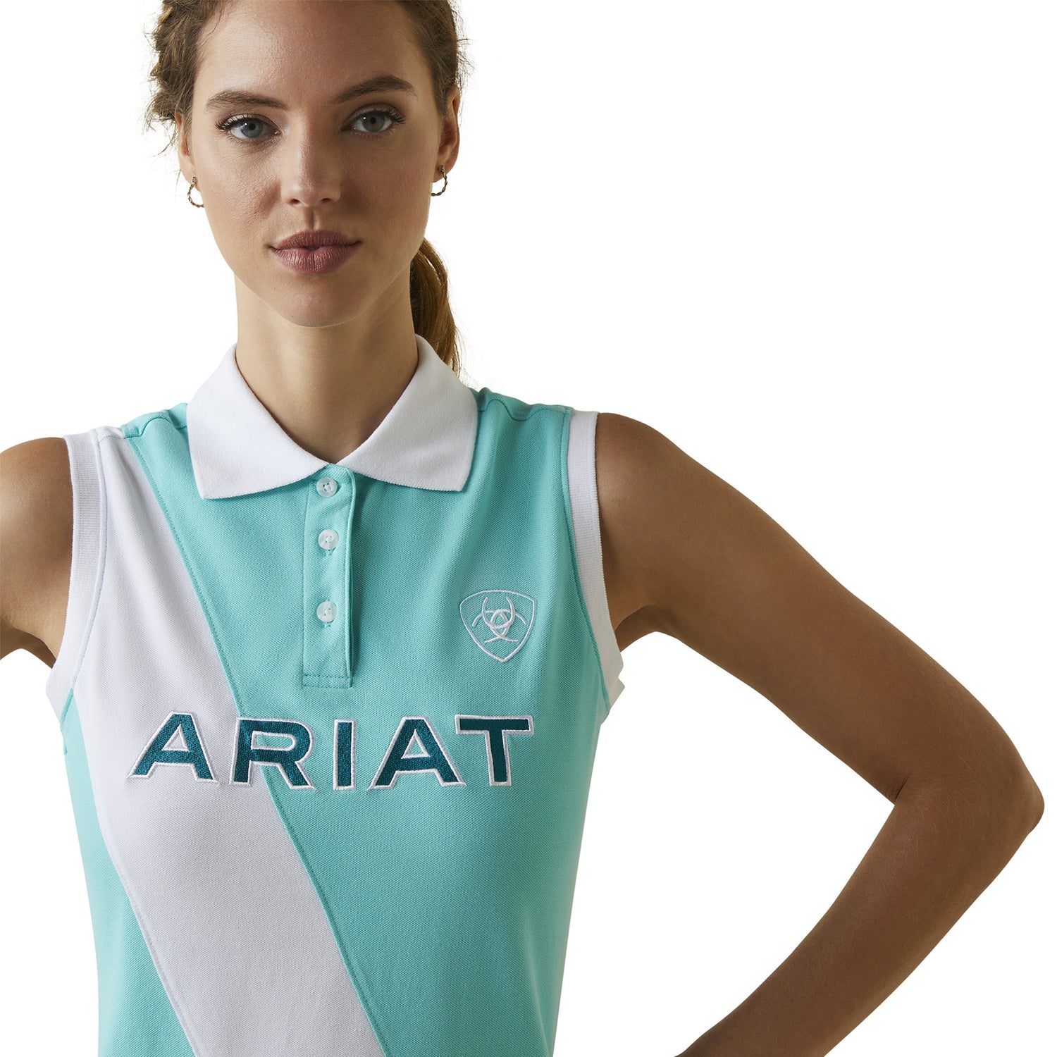 Ariat-Womens-Taryn-Sleeveless-Polo-Shirt