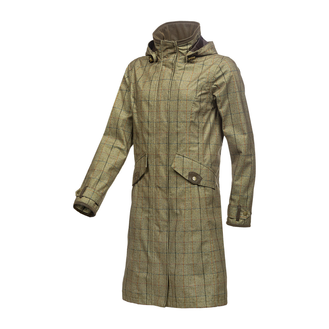 Baleno-Twyford-Ladies-Printed-Tweed-Coat