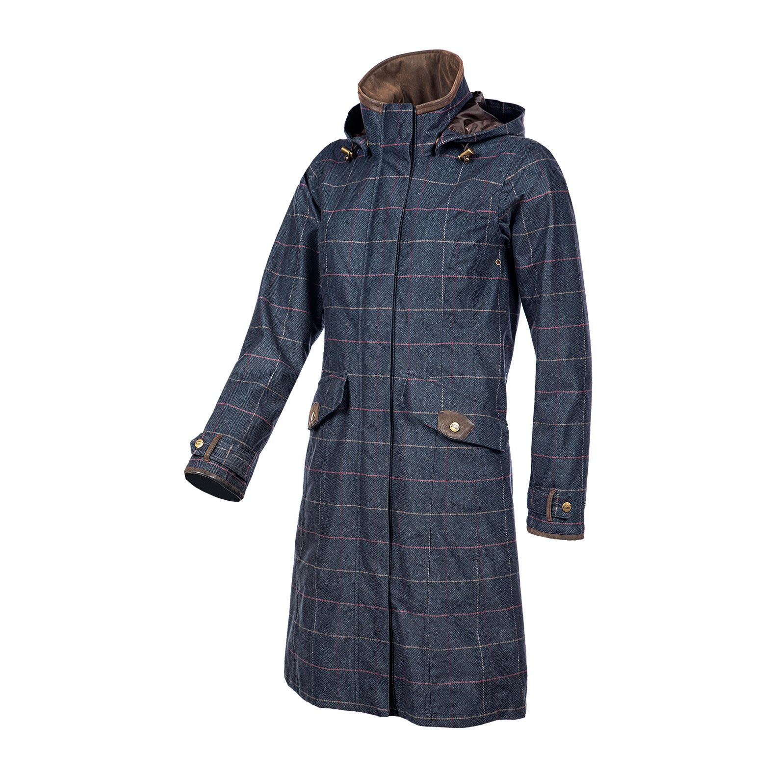 Baleno-Twyford-Ladies-Printed-Tweed-Coat