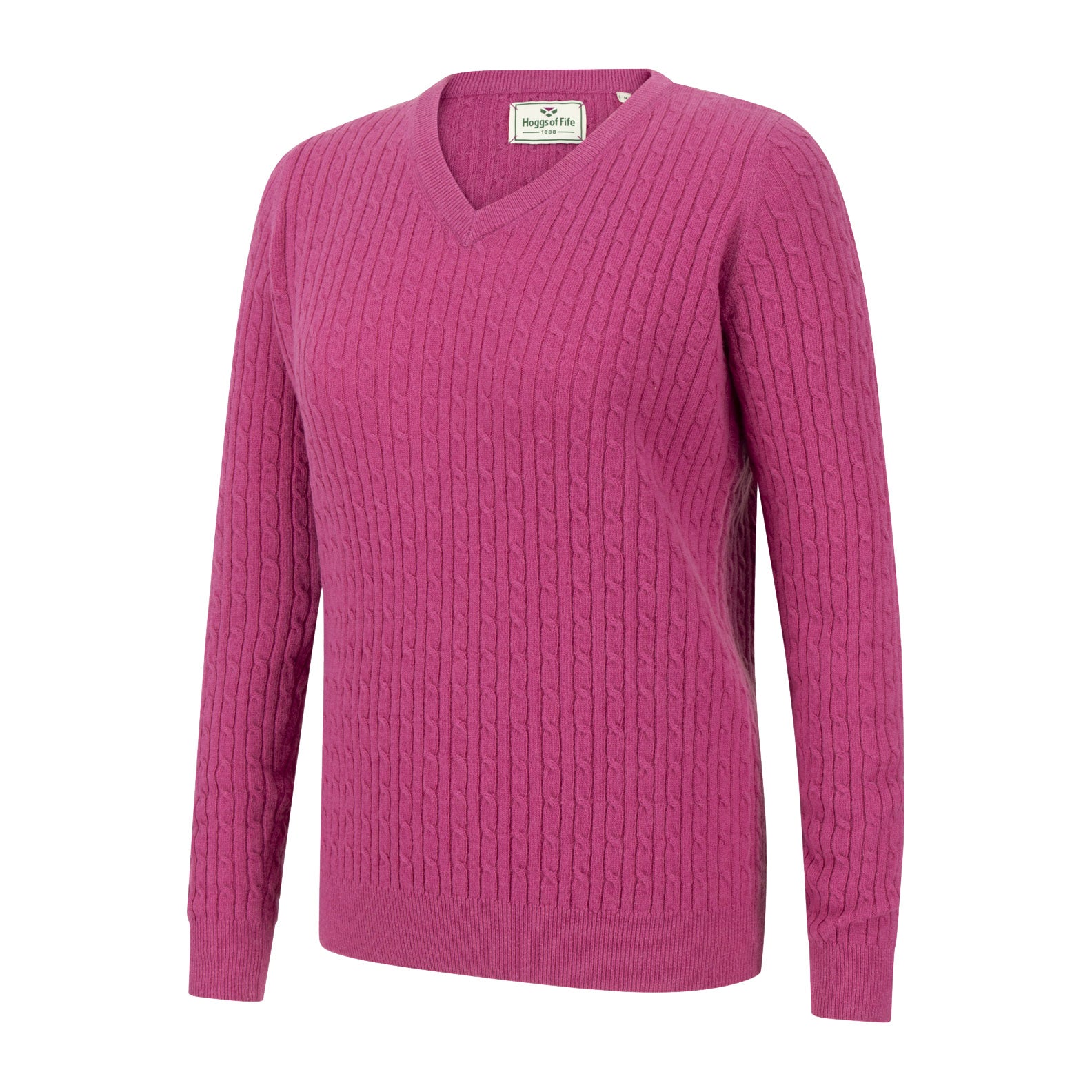 Hoggs-of-Fife-Lauder-Ladies-Cable-Pullover
