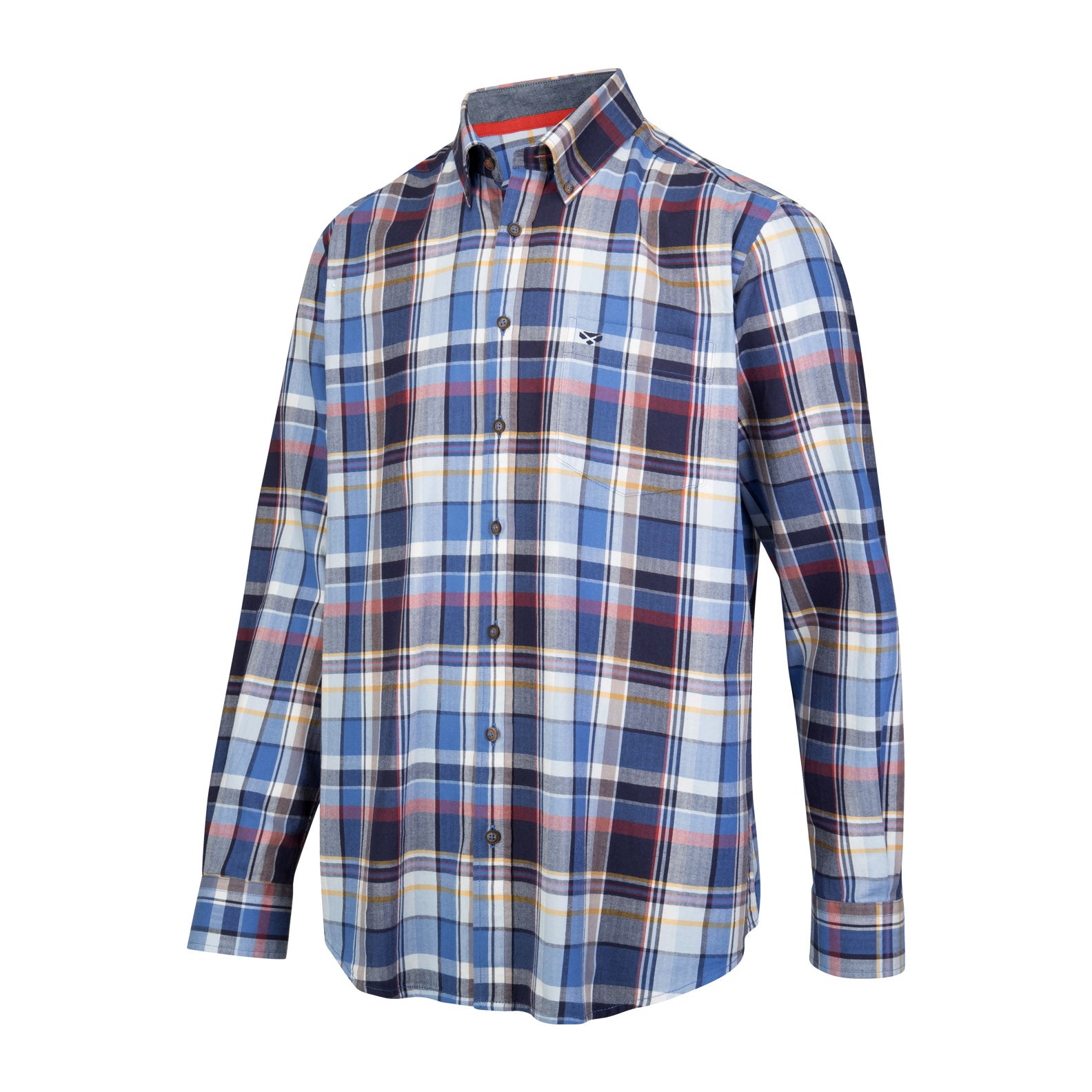 Hoggs-of-Fife-Luthrie-Long-Sleeve-Plaid-Shirt