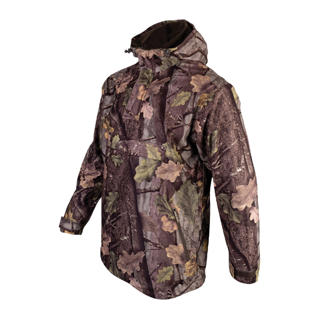 A505.40-Fleece Camouflage Orange Green Brown Black Camo Hunt