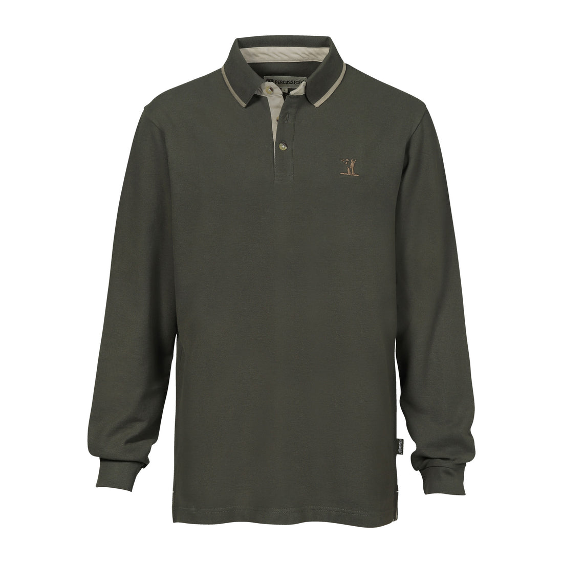 Percussion-Long-Sleeved-Hunting-Polo-Shirt