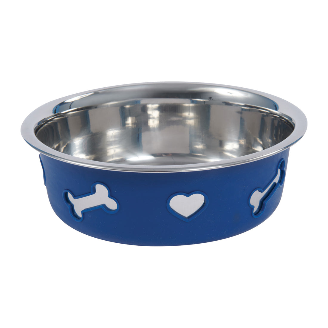 Weatherbeeta-Non-Slip-Stainless-Steel-Silicone-Bone-Dog-Bowl