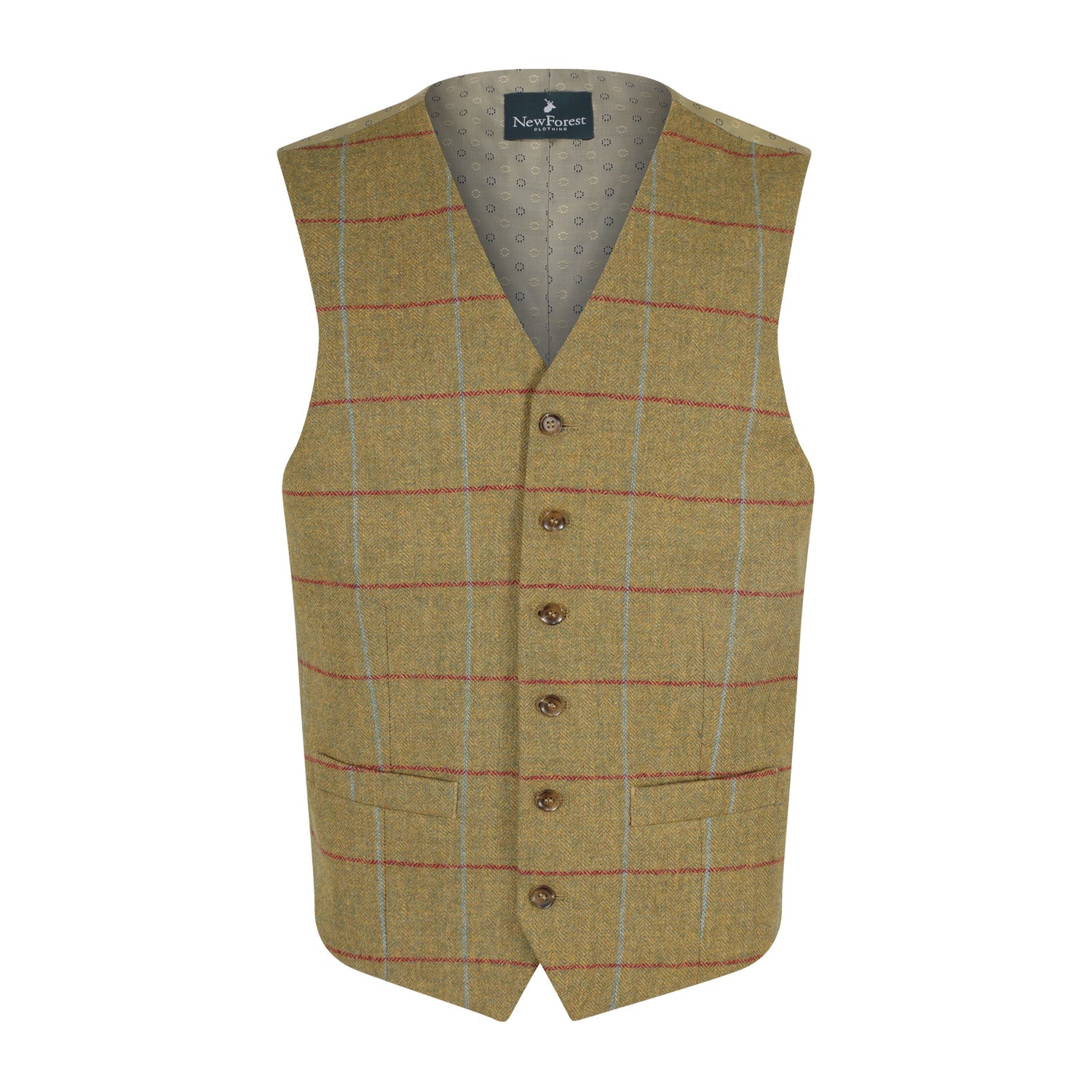 New-Forest-Premium-100%-Wool-Tweed-Waistcoat